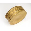 delicata caseta Empire, pentru bijuterii. bronz Ormolu. Franta cca 1830